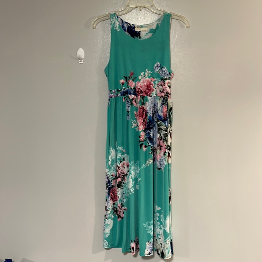 So Perla Floral Print Dress Size Large